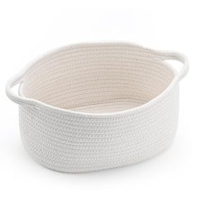 Cute Woven Storage Handle Baskets Gift Boo Baskets