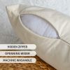 Merry Christmas Nutcracker Throw Pillow Covers, 18 x 18 Inch Winter Holiday Party Cushion Case Decoration for Sofa Couch Set of 4